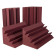 Auralex LEN4 4pk, LENRD Bass Traps, 1' x 1' x 2', Burgundy