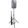 ProX T-SS82P Pro Air Speaker Stands w/ Carrying Bag, Set of 2