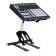 UDG U6010BL Creator Laptop/Controller/Instrument Stand Aluminium Black