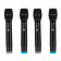 American Audio WM-419 4-Channel Handheld Microphone System