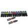 ProX XC-RINGPACK Color Ring Replacements for XLR Cables, 8-Pak