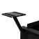ProX XFH-B3SIDESHELF BL Humpter Black DJ Table Side Mounting Shelf