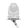 ProX XFH-B3SIDESHELF WH Humpter White DJ Table Side Mounting Shelf