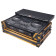 ProX XS-DDJFLX10WLT FGLD LED Black Gold Flight Case for Pioneer DDJ-FLX10