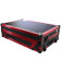 ProX XS-DDJSX WLTFR LED Pioneer DDJSX3/2, DDJRX Controller Case w/ Laptop Shelf, Black/Red