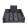 ProX XS-DJMV10A9BL Case for Pioneer DJMA9 DJMV10 DJ Mixer, Black on Black
