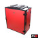 ProX XS-DJSTN RB DJ Station Workstation Table Desk, Red on Black