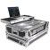 ProX XS-SX1K2U WLT LED Pioneer DDJ1000SRT/SX3 Case w/ 2U Rack Rail Sliding Laptop Shelf