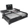 ProX XS-TMC1012WLTBL Battle Mode Turntable Mixer Case w/ Sliding Laptop Shelf, Black