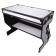 ProX XS-ZTABLE WH DJ Table Workstation, Black on White
