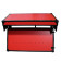 ProX XS-ZTABLERB MK2 DJ Table Workstation, Red on Black