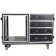 ProX XS-12U4DTW FOH Shockproof Workstation Case