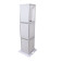 ProX XSA-PILLAR6FT LumoStage Acrylic Pillar 6' Column Cube Section Display Pedestal