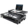 ProX XS-DDJ800 WLTBL Pioneer DDJ800 Flight Case w/ Laptop Shelf and Wheels, Black on Black