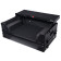 ProX XS-FLX102U WLTBL LED Black 2U Flight Case for Pioneer DDJ-FLX10 w/ Wheels