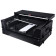 ProX XS-FLX102U WLTBL LED Black 2U Flight Case for Pioneer DDJ-FLX10 w/ Wheels