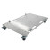 ProX XT-BP2430W 24'' X 30'' Aluminum BasePlate w/ Locking Casters