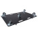 ProX XT-BP2430W Black 24'' X 30'' Aluminum BasePlate w/ Locking Casters