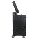 ProX XZF-AVPRO 12U4U BLK Mobile AV Broadcast Streaming Recording Workstation by ZCase