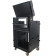 ProX XZF-AVPRO 12U4U BLK Mobile AV Broadcast Streaming Recording Workstation by ZCase