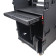 ProX XZF-AVPRO 12U4U BLK Mobile AV Broadcast Streaming Recording Workstation by ZCase