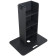 ProX XZF-DJCT BL CASE Control Tower DJ Podium Stand w/ Travel Cases, Black