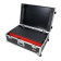 ProX XZF-DJCT RB CASE Control Tower DJ Podium Stand w/ Travel Cases, Red/Black
