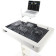ProX XZF-DJCT W Control Tower DJ Podium Stand, White (No Cases)