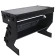 ProX XS-ZTABLEBL MK2 Z-Style 4-Foot DJ Table, Black on Black