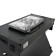 ProX XS-ZTABLEBL MK2 Z-Style 4-Foot DJ Table, Black on Black