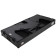 ProX XS-ZTABLEBL MK2 Z-Style 4-Foot DJ Table, Black on Black