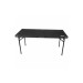 Grundorf AT5422 54'' Carpeted DJ Table, Black