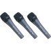 Sennheiser E835 Handheld Microphone, 3 Pack