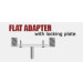 ITTC FL 14 Flat Adapter with Lock Plate