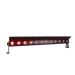 Event Lighting PIXBAR12H 12 x 12W RGBWA+UV Pixel Control Bar w/ Barndoor