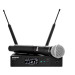 Shure QLXD24/SM58 SM58 Vocal Wireless Microphone System, 534-598MHz, Band H50
