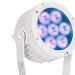 Elation SIX+ PAR S OPS 7x 20W RGBAL+UV LED Par, Outdoor Permanent Spec