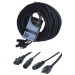 AccuCable SKAC50 Powered Speaker Cable, XLR and IEC Combo, 50 Ft
