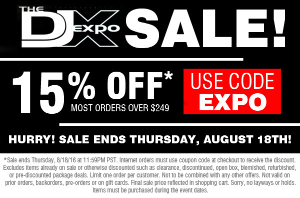 DJ Expo Sale
